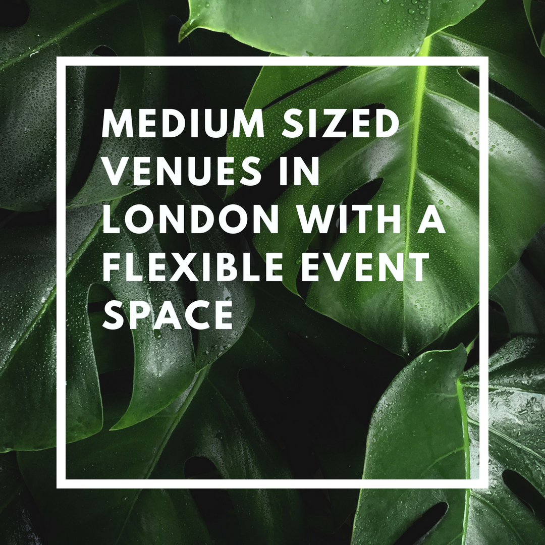 Mid size venues in London with a flexible event space