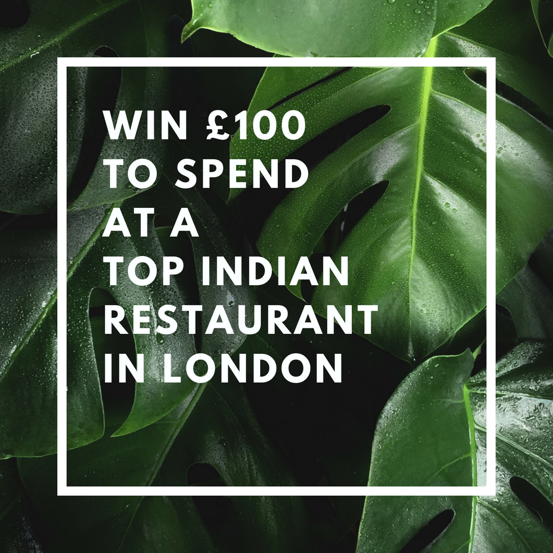 Win £100 to spend at a top London Indian restaurant | Canvas Events Blog