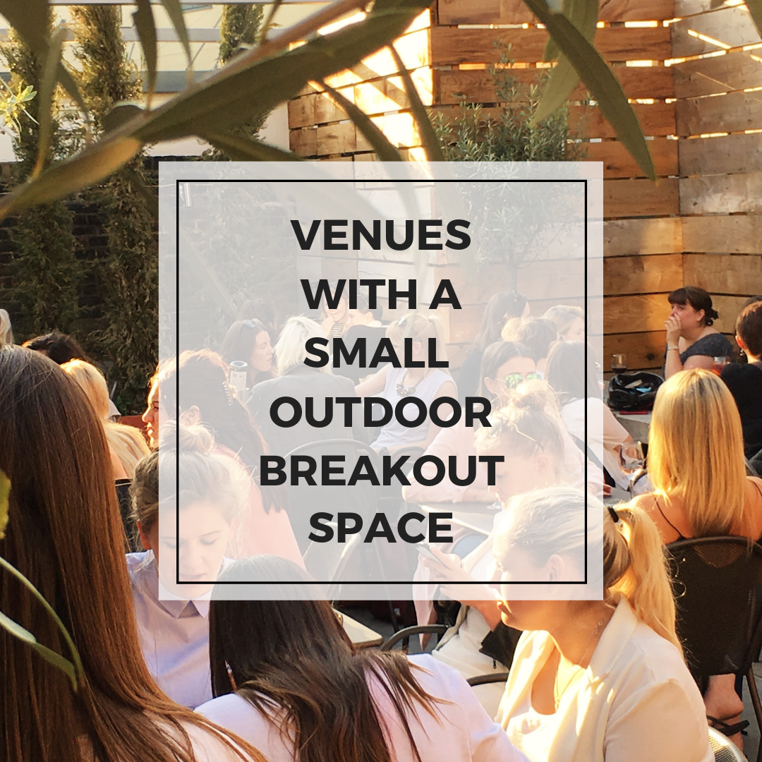 Venues with an outdoor breakout area | Canvas Events Blog